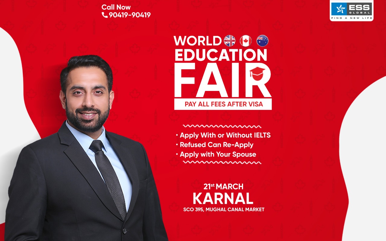 ESS Global's "World Education Fair" in Karnal, Karnal, Haryana, India