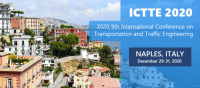 2020 9th International Conference on Transportation and Traffic Engineering (ICTTE 2020)