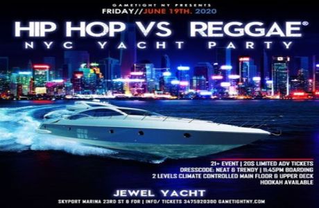 NYC Hip Hop vs. Reggae® Summer Midnight Yacht Party at Jewel, New York, United States