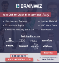 Attend a Demo for Campus Recruitment Training in Ameerpet, Hyderabad - Brainwiz