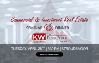 Commercial and Investment Real Estate Seminar Dinner - April 28 - Stroudsburg