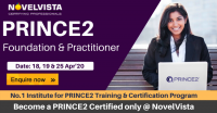 Avail PRINCE2 Certification Cost at the lowest in India by NovelVista