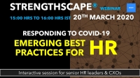 [Webinar] Responding to COVID – 19: Emerging Best Practices for HR