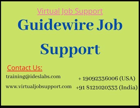 Guidewire Job Support | Guidewire Online Job Support, Hyderabad, Telangana, India