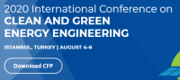 2020 International Conference on Clean and Green Energy Engineering (CGEE 2020)