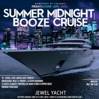 NYC Summer Midnight Booze Cruise Yacht Party at Skyport Marina