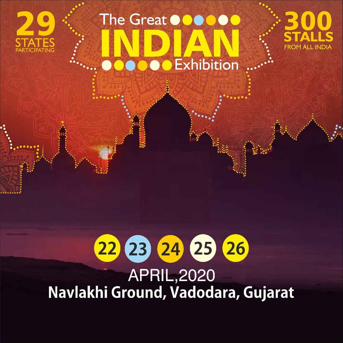 The Great Indian Exhibition-Eventsgram.in, Vadodara, Gujarat, India