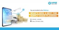 The Webinar:"What's Now and Next for Supply Chain Planning?"