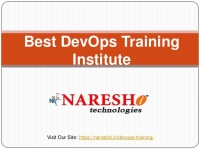DevOps Online Training - Naresh I Technologies