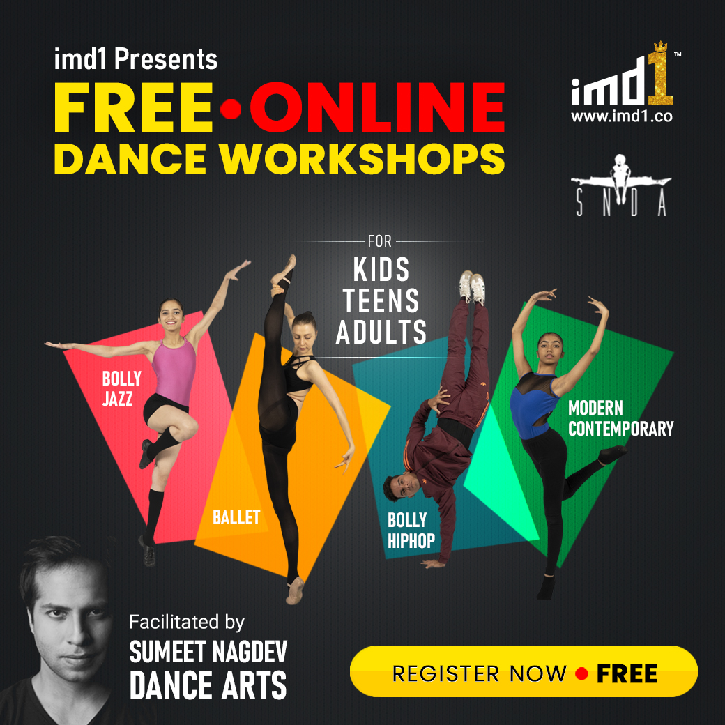 imd1 presents Free Online Dance Courses by Sumeet Nagdev Dance Arts, Mumbai, Maharashtra, India