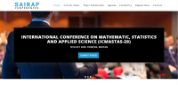 INTERNATIONAL CONFERENCE ON MATHEMATIC, STATISTICS AND APPLIED SCIENCE (ICMASTAS-20)