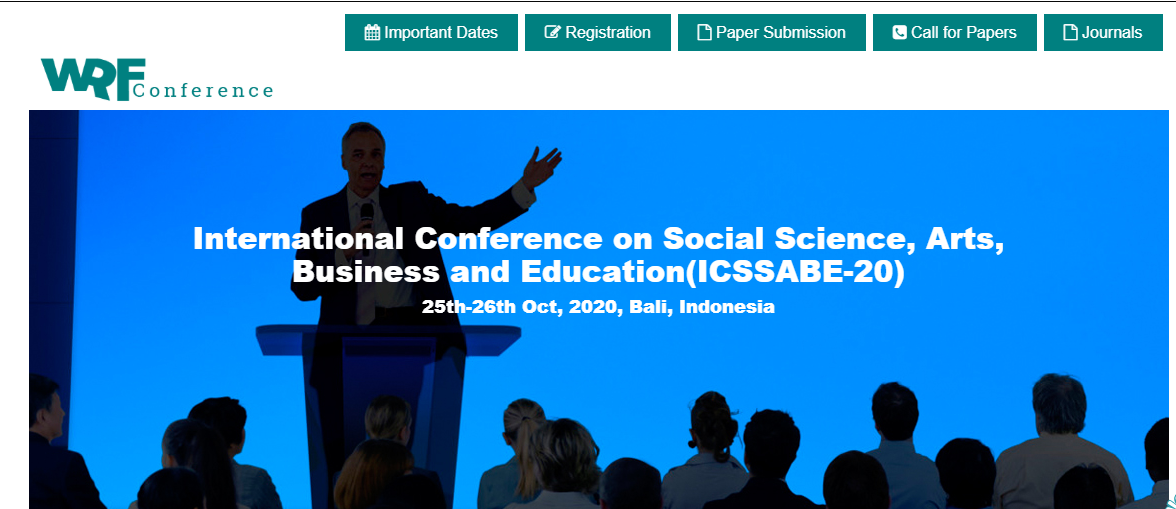 International Conference on Social Science, Arts, Business and Education, Nusa Dua, Bali, Indonesia