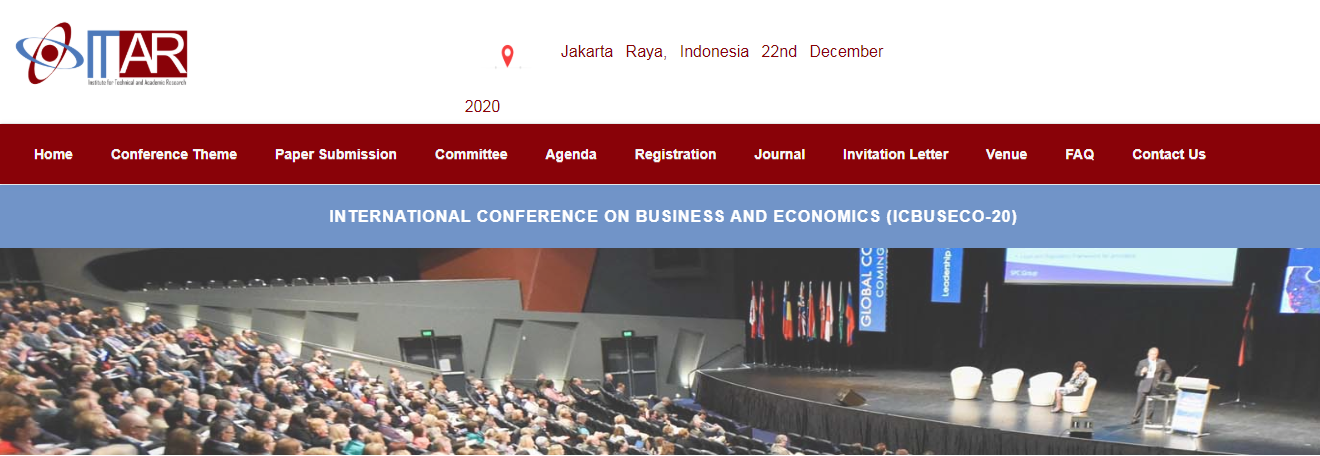 International Conference on Business and Economics, Nusa Dua, Jakarta, Indonesia