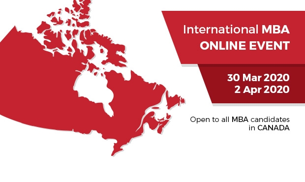 International MBA online event, Calgary, Alberta, Canada