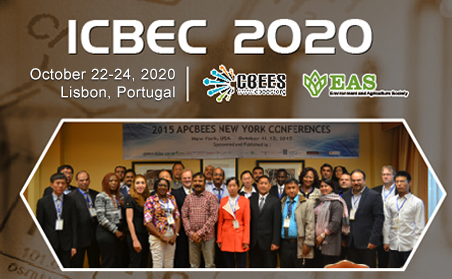 2020 11th International Conference on Biology, Environment and Chemistry (ICBEC 2020), Lisbon, Portugal