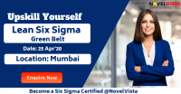 Upskill yourself with Six Sigma Certification in Mumbai by NovelVista Learning Solution.