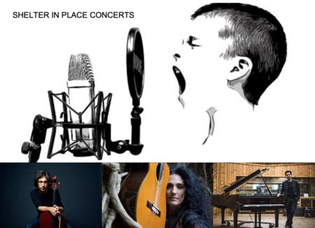 Shelter in Place Concert |Alex Conde 4/18 |Badi Assad 4/25 | Ian Maksin 5/1, San Francisco, California, United States