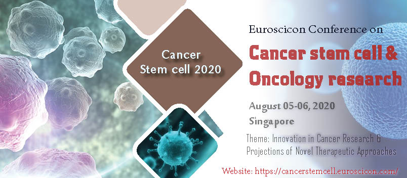 Euroscicon conference on Cancer stem cell & oncology reserach, Singapore