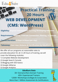 Learn WordPress & Create your own Website