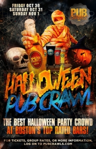 Official HalloWeekend Pub Crawl in Faneuil Hall, Boston (3 Day) - Oct 2020