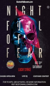 Lucky Strike Club "Night Full of Fear" Halloween Party - October 31, 2020
