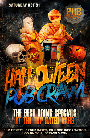 Fright Night HalloWeekend Pub Crawl Tallahassee - October 31, 2020, Tallahassee, Florida, United States