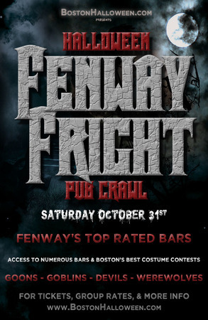 Boston Fenway Fright Night Halloween Bar Crawl - October 31, 2020, Boston, Massachusetts, United States