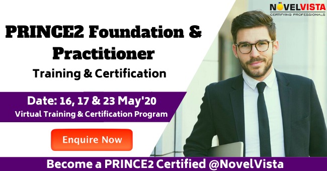 Avail PRINCE2 Certification Cost in Bangalore at the lowest by NovelVista., Bangalore, Karnataka, India