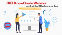 FREE KnowOracle Webinar – Learn Oracle Cloud FREE and Level up your Career