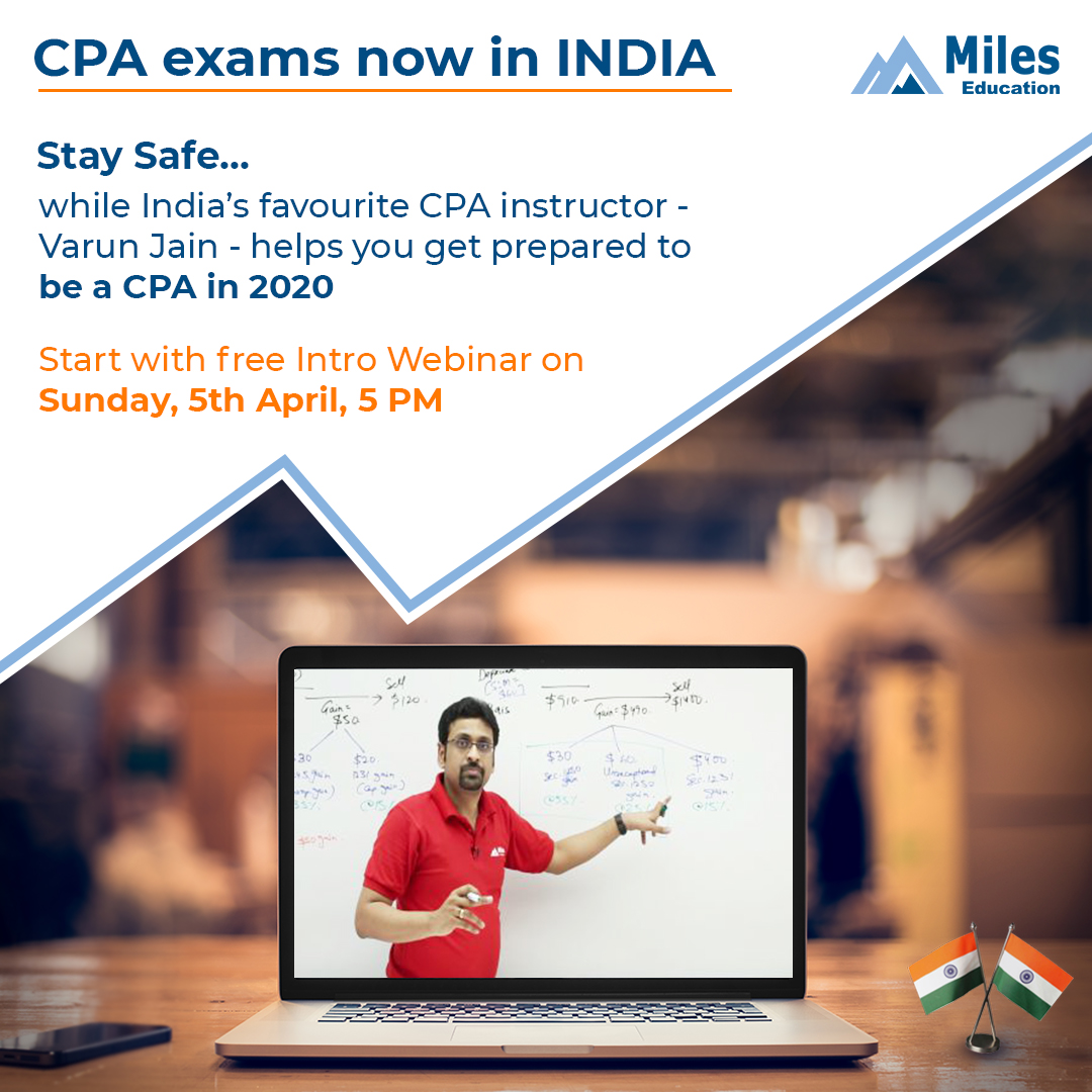 Great News: US CPA exams now in INDIA, Hyderabad, Telangana, India