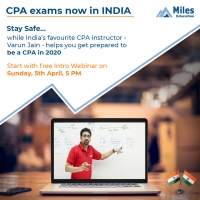 Great News: US CPA exams now in INDIA