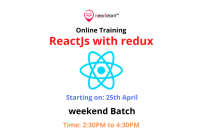 Online ReactJS with ReduxTraining with 50% Discount
