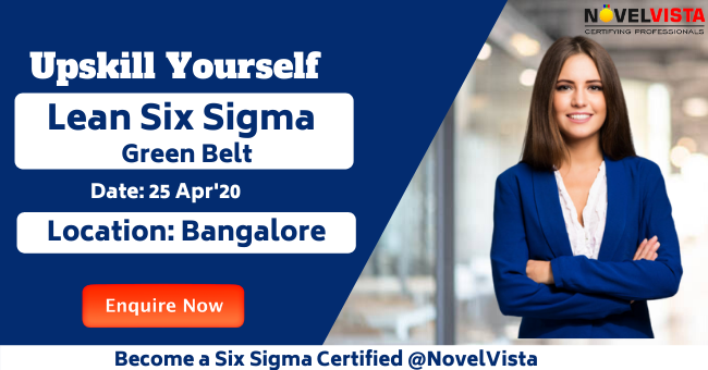 Upskill yourself with Six Sigma Certification in Bangalore by NovelVista., Bangalore, Karnataka, India