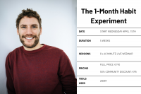 The 1-Month Habit Experiment