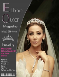 2020 Ethnic Queen Magazine  Middle Eastern Cover Model Contest Online