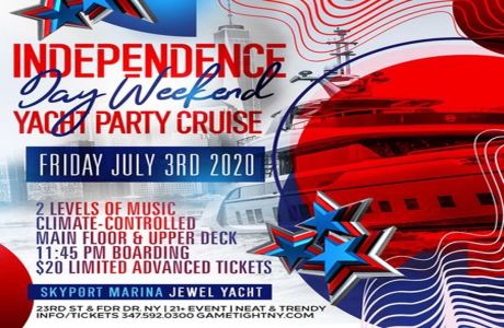 NYC Independence Day Weekend Yacht Party at Skyport Marina, New York, United States