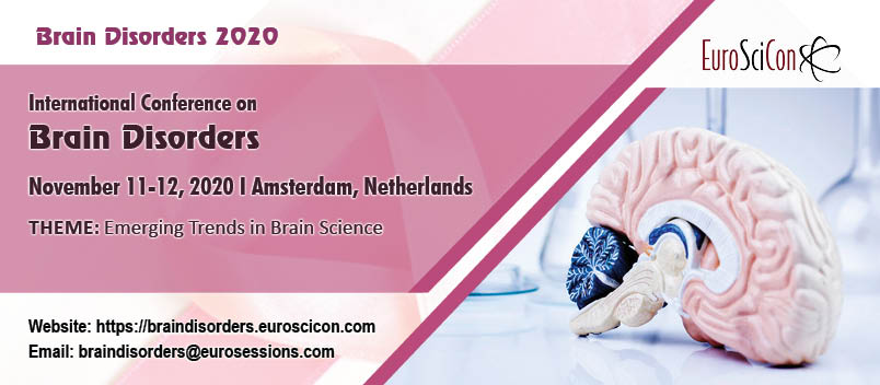 International Conference on Brain Disorders, Amsterdam, Netherlands