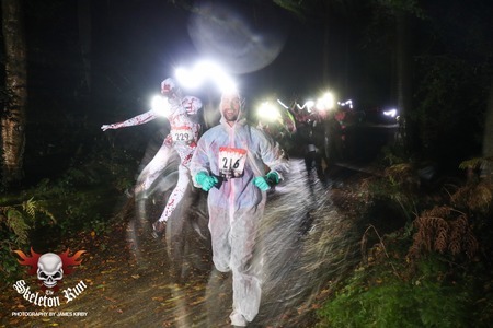 The Skeleton Run, 5 Mile Night Trail Run, Leicestershire 2020, Loughborough, Leicester, United Kingdom