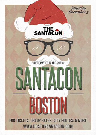 Boston Fenway SantaCon Bar Crawl - December 2020, Boston, Massachusetts, United States