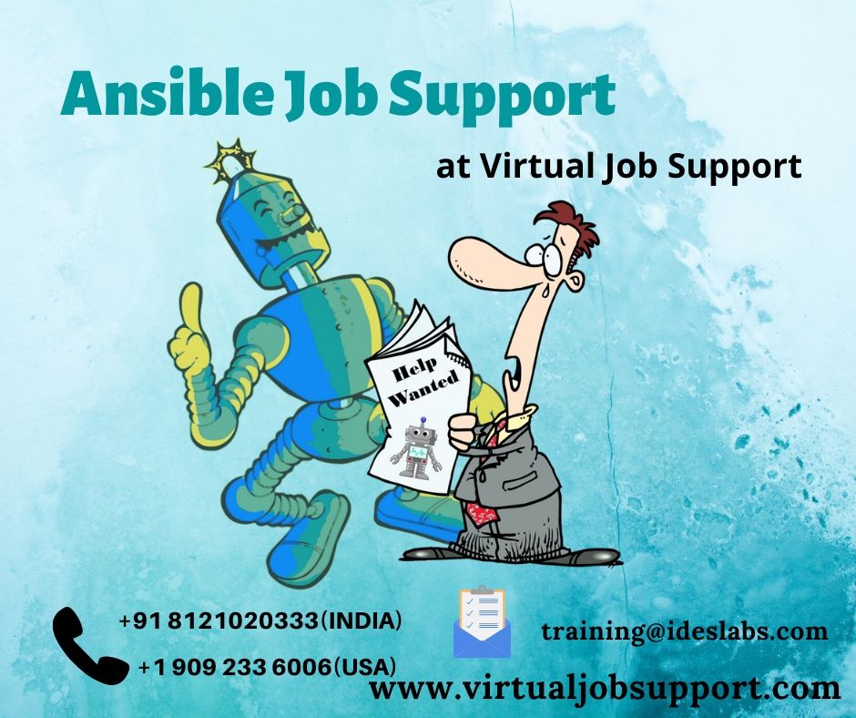 ANSIBLE Job Support | Best ANSIBLE project support - VJS, Hyderabad, Telangana, India