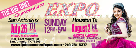 San Antonio Quinceañera Expo July 26th 2020 At the Henry B. Gonzalez, San Antonio, Texas, United States