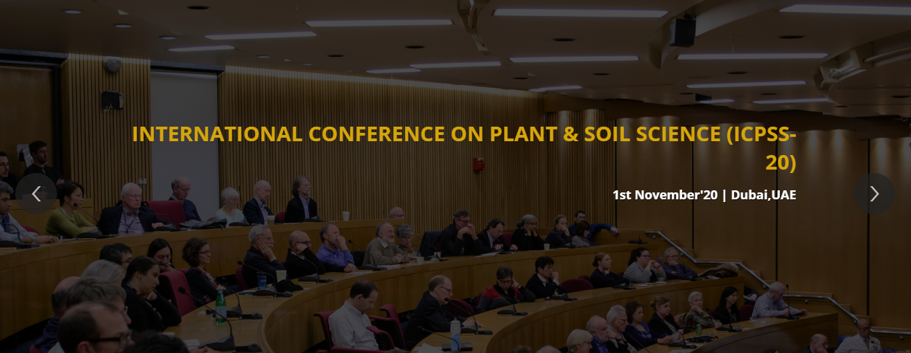 International Conference on Plant & Soil Science, Dubai, United Arab Emirates