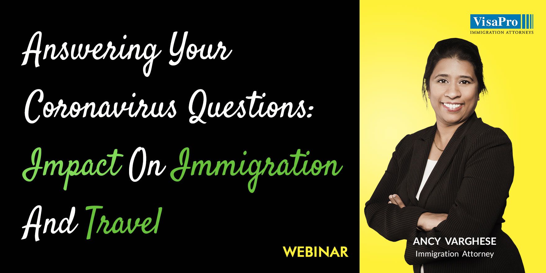 "Answering Your Coronavirus Questions:  Impact On Immigration And Travel", Lima, Peru