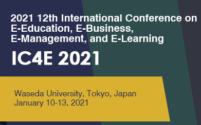 2021 12th International Conference on E-Education, E-Business, E-Management and E-Learning (IC4E 2021), Tokyo, Japan