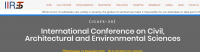 International Conference on Civil, Architectural and Environmental Sciences (ICAES-20)