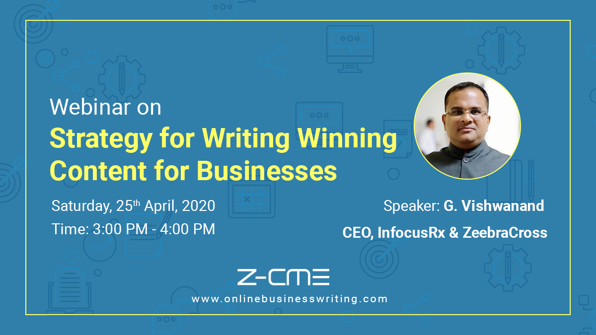 Free Webinar on Strategy for Writing Winning Content for Businesses, Hyderabad, Telangana, India