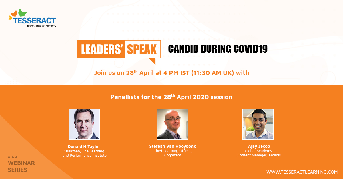 LEADERS' SPEAK: Candid During COVID19, Bangalore, Karnataka, India