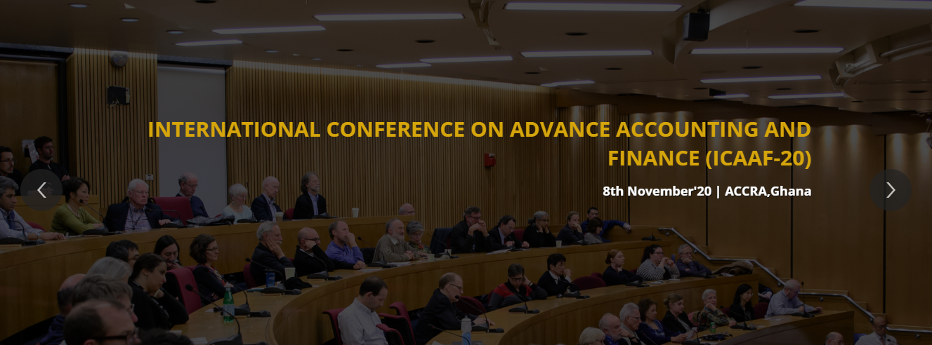 International Conference on Advance Accounting and Finance, ACCRA, Ghana, Ghana