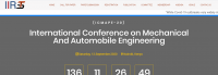 International Conference on Mechanical And Automobile Engineering (ICMAPE-20)