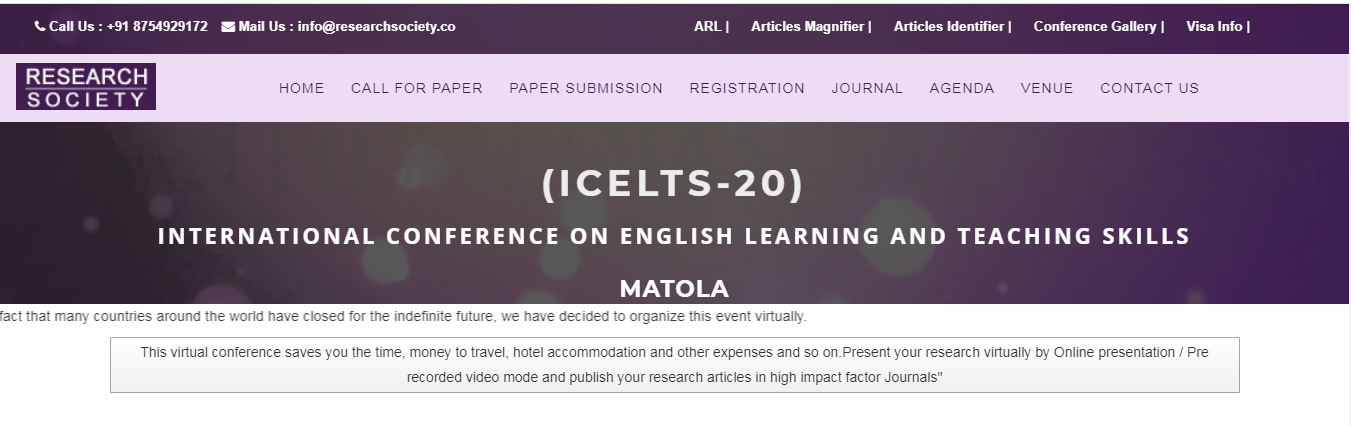 International Conference On English Learning and Teaching Skills, Matola Mozambique, Mozambique